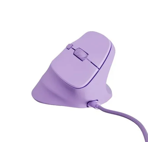 Natec Vertical mouse CRAKE 2 PRO 128000DPI optical lavender
