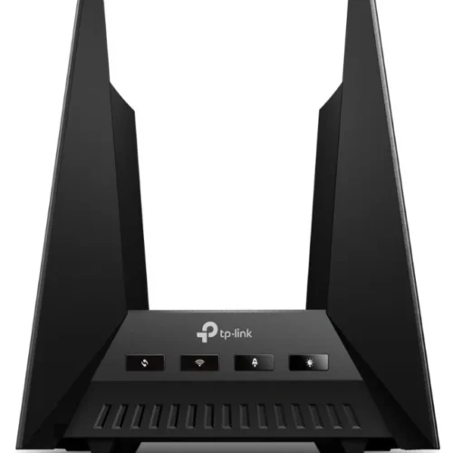 Alternative view of TP-LINK Router BE19000 TriBand Wi-Fi 7 Gaming SPEED: 1376 Mbps at 2.4 GHz + 5760 Mbps at 5 GHz + 11520 Mbps at 6 GHz SPEC: 8