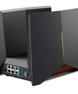 TP-LINK Router Archer GE800 TriBand Wi-Fi 7 Gaming SPEED: 1376 Mbps at 2.4 GHz + 5760 Mbps at 5 GHz + 11520 Mbps at 6