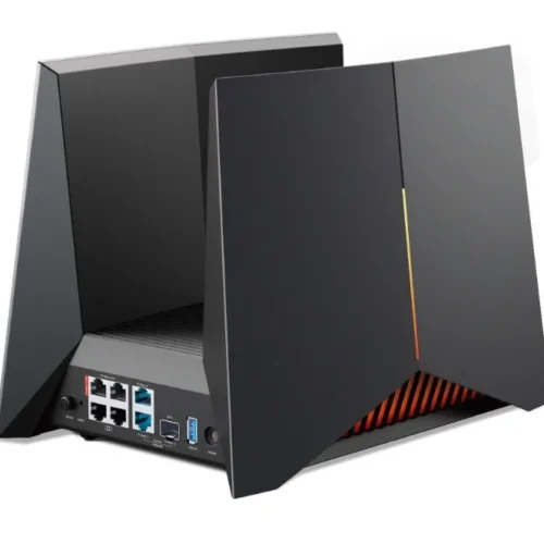 TP-LINK Router BE19000 TriBand Wi-Fi 7 Gaming SPEED: 1376 Mbps at 2.4 GHz + 5760 Mbps at 5 GHz + 11520 Mbps at 6 GHz SPEC: