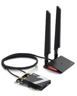 TP-LINK адаптер Archer TBE550E BE9300 Tri-Band Wi-Fi 7 Bluetooth PCI Express