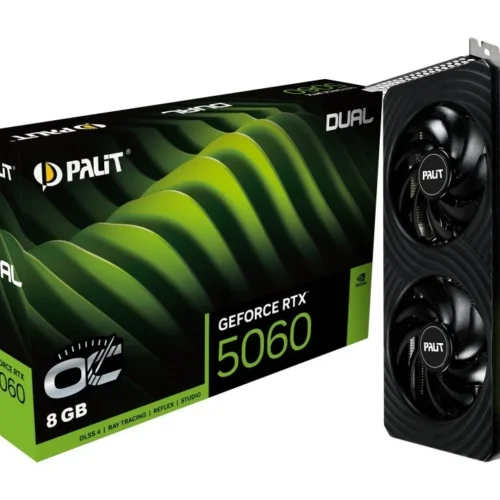 Palit видео карта GeForce RTX 5060 DUAL OC 8GB GDDR7 128bit 3DP/HDMI