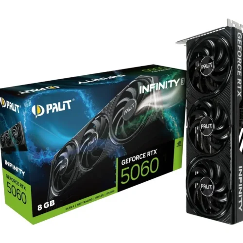 Palit видео карта GeForce RTX 5060 INFINITY 3 8GB GDDR7 128bit 3DP/HDMI