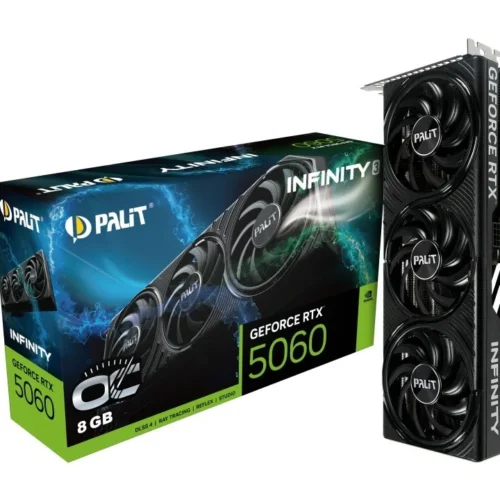 Palit видео карта GeForce RTX 5060 INFINITY 3 OC 8GB GDDR7 128bit 3DP/HDMI