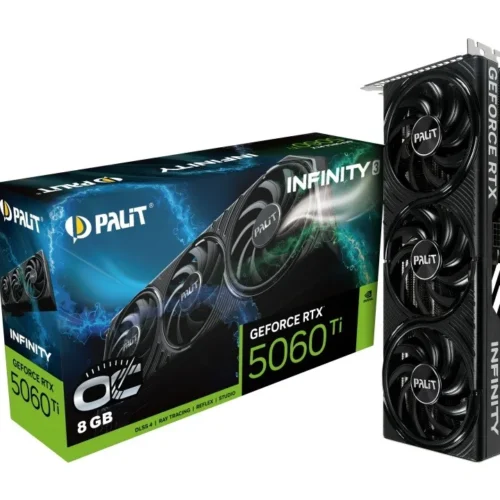 Palit видео карта GeForce RTX 5060 TI INFINITY 3 OC 8GB GDDR7 128bit 3DP/HDMI