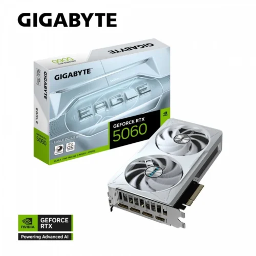 Alternative view of Gigabyte видео карта GeForce RTX 5060 EAGLE OC ICE 8G GDDR7 3DP/HDMI