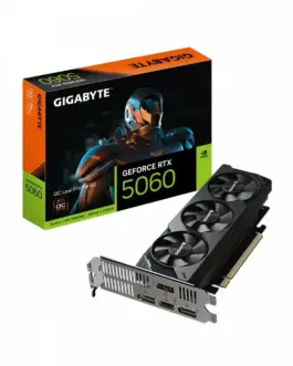 Gigabyte видео карта GeForce RTX 5060 OC Low Profile 8G GDDR7 3DP/HDMI