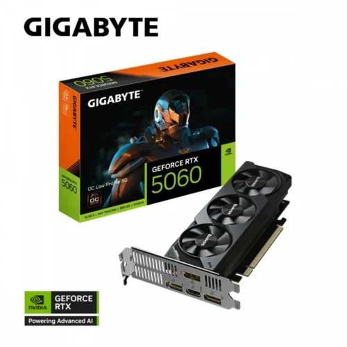 Alternative view of Gigabyte видео карта GeForce RTX 5060 OC Low Profile 8G GDDR7 3DP/HDMI