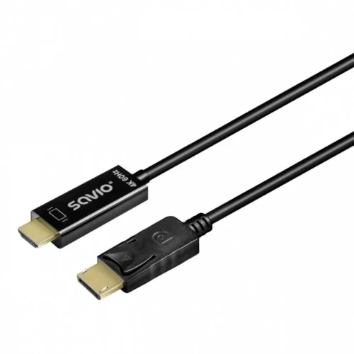 Alternative view of Savio Display Port to HDMI 4K SAVIO