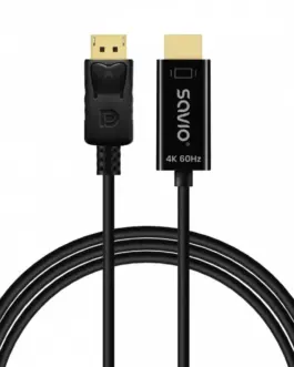Savio Display Port to HDMI 4K SAVIO