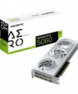 Gigabyte видео карта GeForce RTX 5060 AERO OC 8G GDDR7 3DP/HDMI