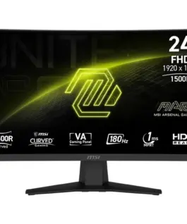 MSI Monitor 23.6 inch MAG 244C LED/FHD/Curved/180Hz/черен