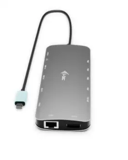 Alternative view of i-tec i-tec USB-C Metal Nano 3x Display Dock (HDMI+U