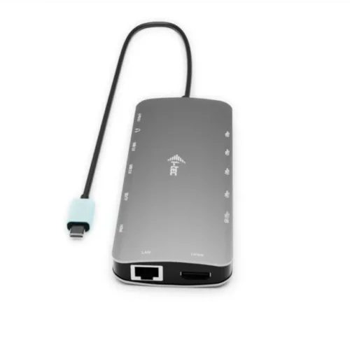 Alternative view of i-tec i-tec USB-C Metal Nano 3x Display Dock (HDMI+U