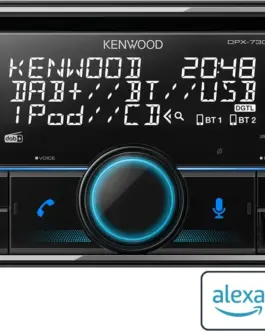 Alternative view of Kenwood Radio player DPX-7300DAB