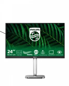 Philips Monitor 23.8 inches 24B2G5200 IPS 100Hz HDMI DP Pivot Speakers