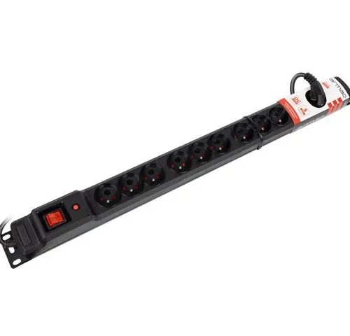 Armac Surge M12 / 16A Rack 19 черен 2.5m