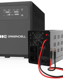 Green Cell UPS AVR PowerCore 500W/800VA 12VDC