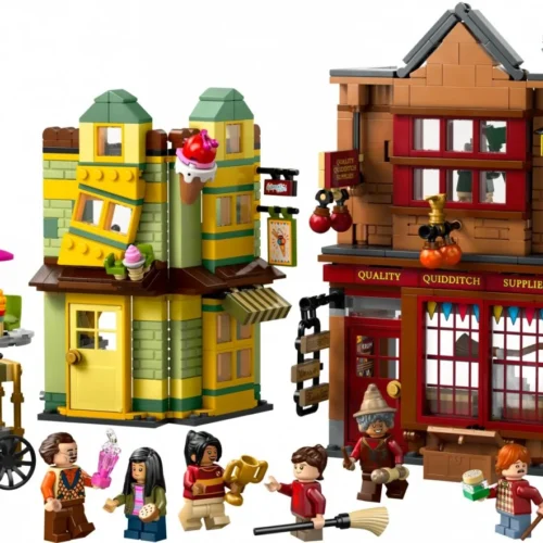 Alternative view of LEGO Klocki Harry Potter 76452 Markowy sprzęt do quidditcha i lodziarnia