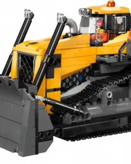 Alternative view of LEGO Klocki City 60466 Żółty buldożer z ładowarką