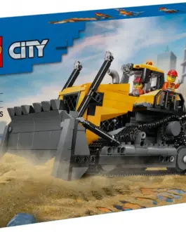 LEGO Klocki City 60466 Żółty buldożer z ładowarką