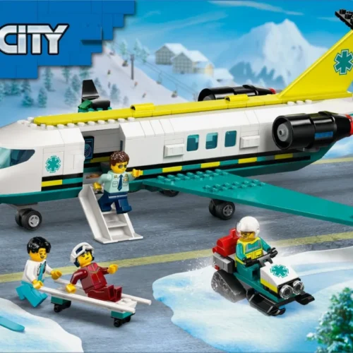 LEGO Klocki City 60465 Samolot pogotowia ratunkowego