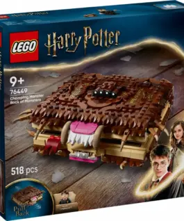 LEGO Klocki Harry Potter 76449 Potworna księga potworów z zębami