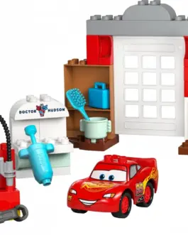 Alternative view of LEGO Klocki DUPLO Disney 10456 Wizyta McQueena w warsztacie Wójta