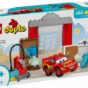 LEGO Klocki DUPLO Disney 10456 Wizyta McQueena w warsztacie Wójta