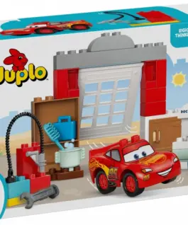 LEGO Klocki DUPLO Disney 10456 Wizyta McQueena w warsztacie Wójta