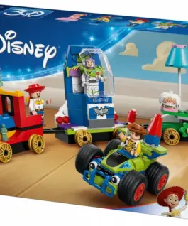 LEGO Klocki Disney 43264 Toy Story – Okolicznościowy pociąg i Pan