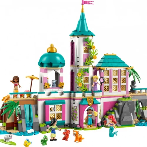 Alternative view of LEGO Klocki Disney 43267 Zamek księżniczek i królewskie zwierzaki