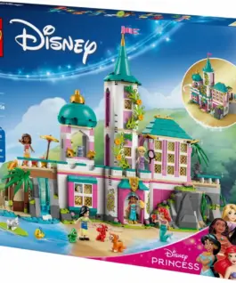 LEGO Klocki Disney 43267 Zamek księżniczek i królewskie zwierzaki