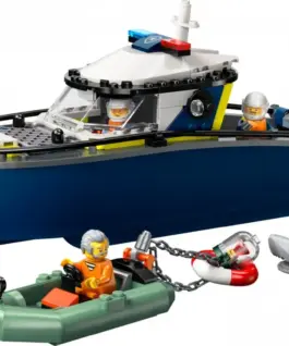 Alternative view of LEGO Klocki City 60456 Pościg łodzią policyjną