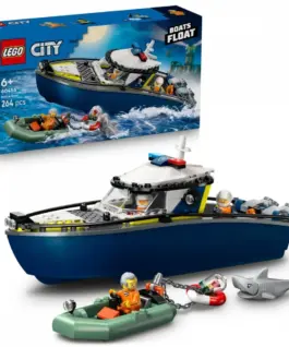 LEGO Klocki City 60456 Pościg łodzią policyjną
