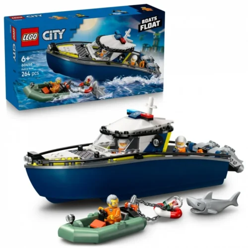 LEGO Klocki City 60456 Pościg łodzią policyjną