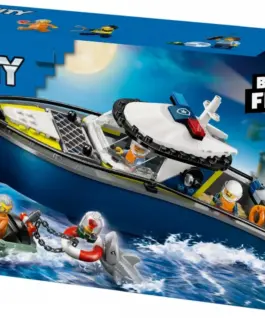 LEGO Klocki City 60456 Pościg łodzią policyjną