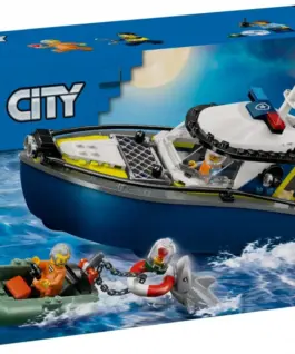 LEGO Klocki City 60456 Pościg łodzią policyjną