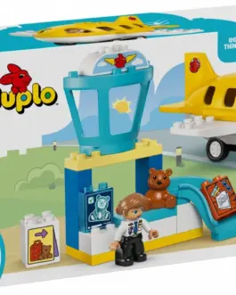 LEGO Klocki DUPLO 10443 Pierwszy raz: Na lotnisku