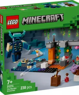 LEGO Klocki Minecraft 21274 Spotkanie ze strażnikiem