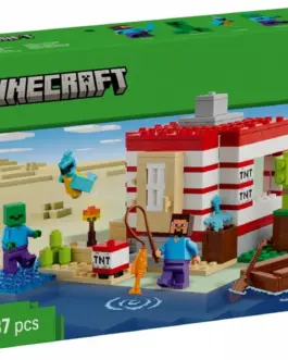 LEGO Klocki Minecraft 21275 Dom TNT w dżungli
