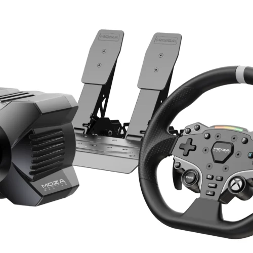 Alternative view of Волан MOZA R3 Bundle R3 Base + ES Wheel + SR-P Lite Double + R3 Table Clamp за PC и Xbox