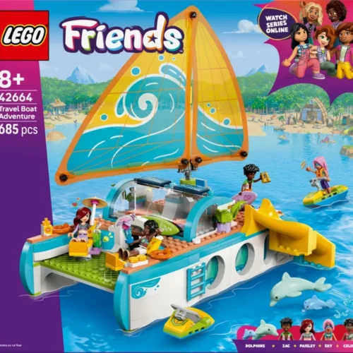 LEGO Klocki Friends 42664 Przygoda na łodzi
