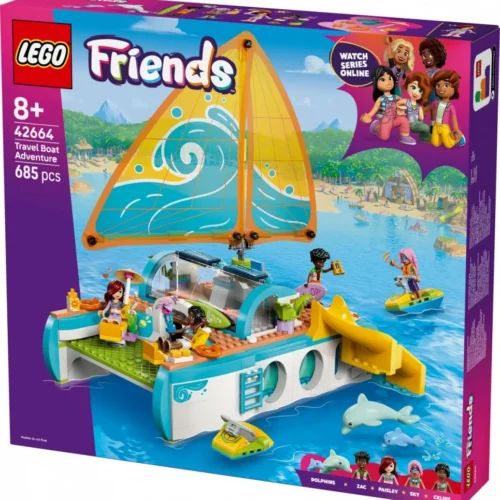LEGO Klocki Friends 42664 Przygoda na łodzi