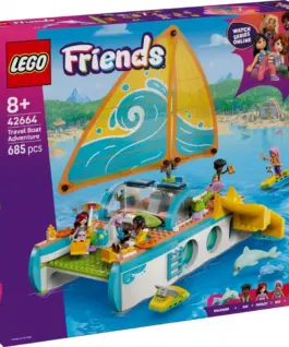 LEGO Klocki Friends 42664 Przygoda na łodzi