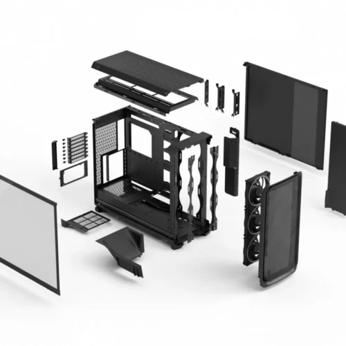 Fractal Design Meshify 3 XL черен RGB TG Light Tint