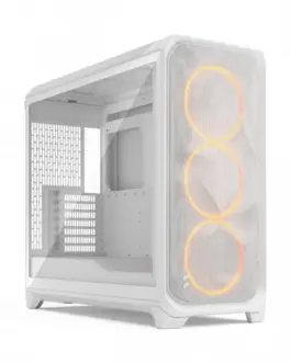 Fractal Design Meshify 3 XL бял RGB TG Light Tint