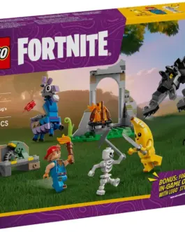 LEGO Klocki Fortnite 77075 Skórek i Iskra oraz obóz