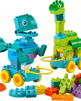 Alternative view of LEGO Klocki DUPLO 10451 3 w 1 Dinozaury na kółkach