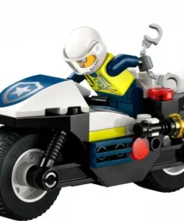 Alternative view of LEGO Klocki City 60455 Pościg na motocyklu policyjnym